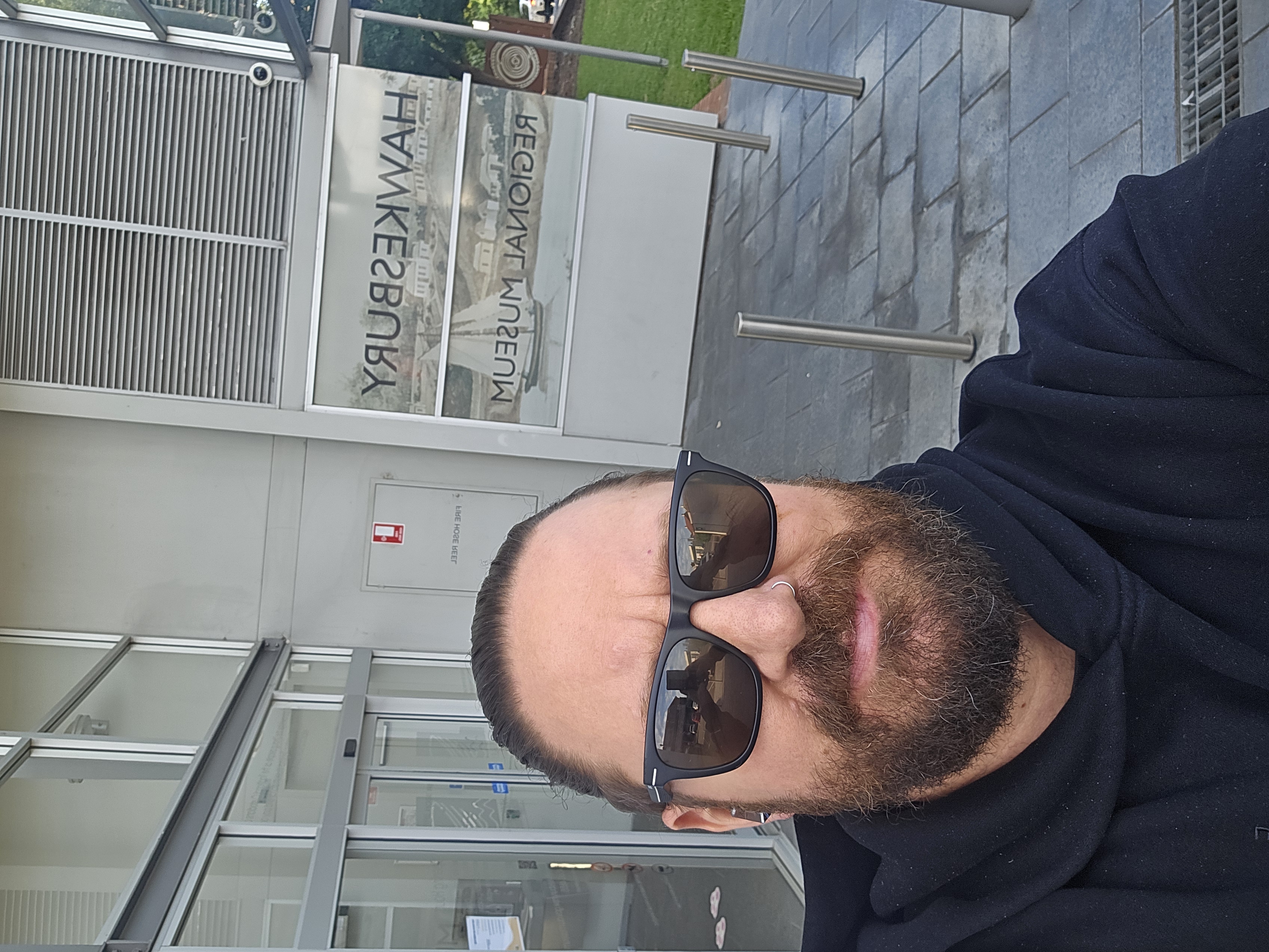 Museum visit selfie at Hawkesbury Regional Museum