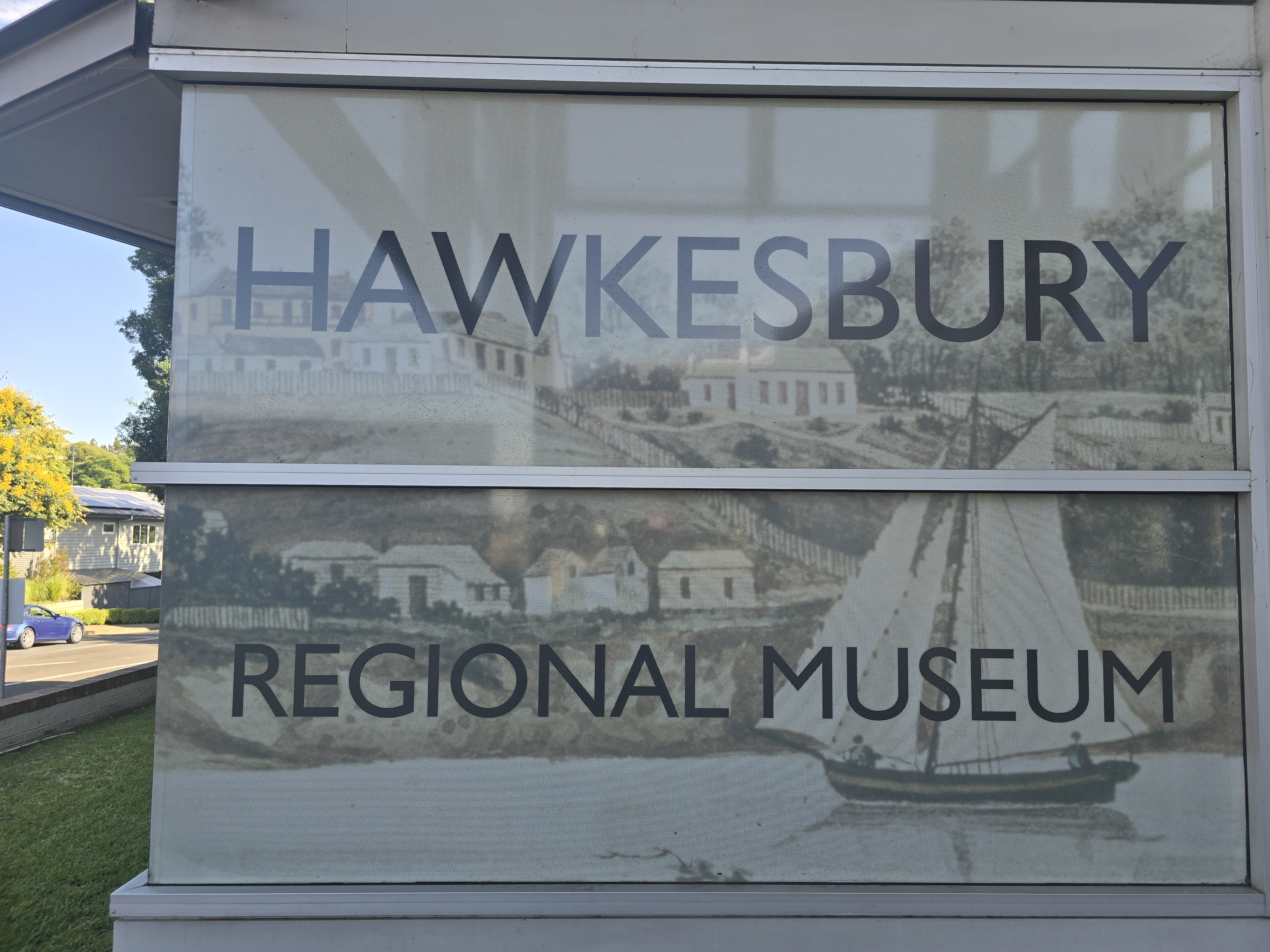 Exterior view of Hawkesbury Regional Museum in Windsor